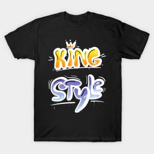 KING STYLE GRAFFITI DESIGN T-Shirt